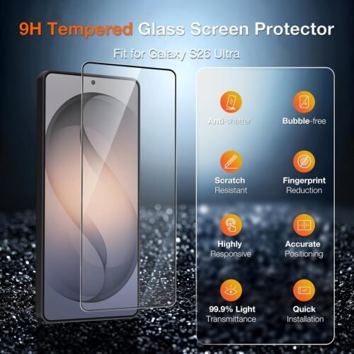 Galaxy S26 Ultra – Protection d'écran Kuzoom Originale ( HD Glass )