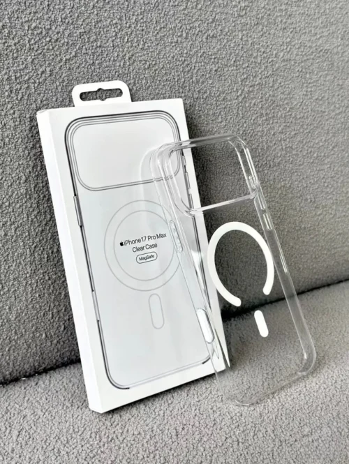 iPhone 17 Pro Max - Coque Transparente Magsafe