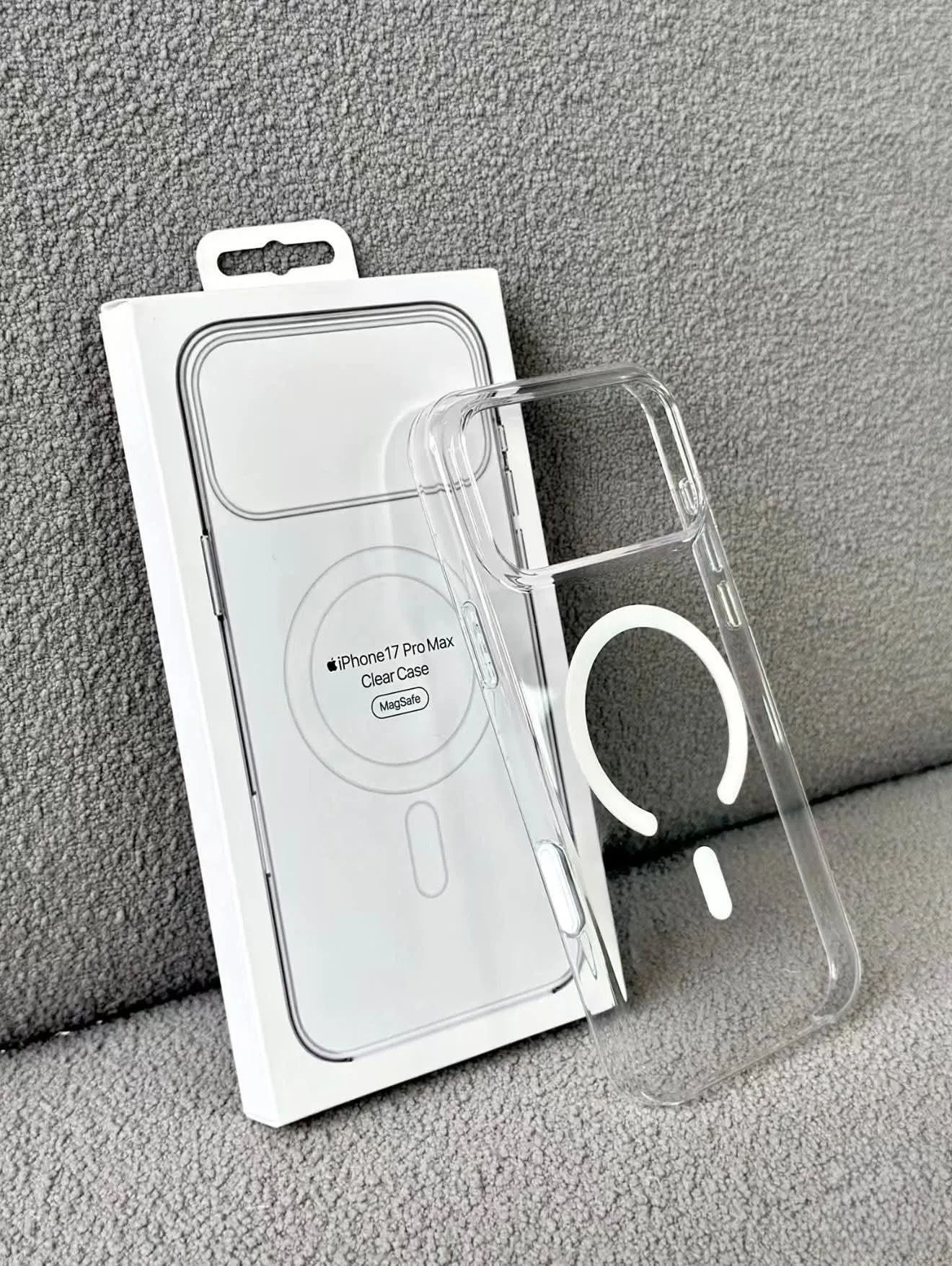 iPhone 17 Pro Max - Coque Transparente Magsafe