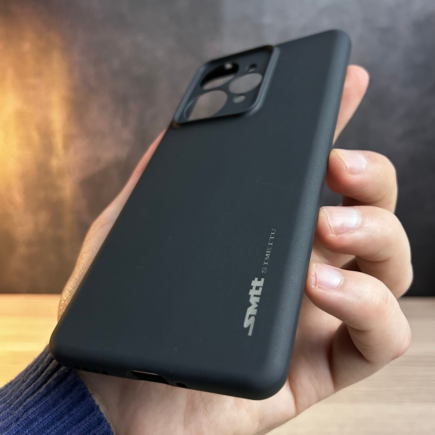 IMG_5729 Realme 15 - Coque en Silicone Noir Originale SIMEITU