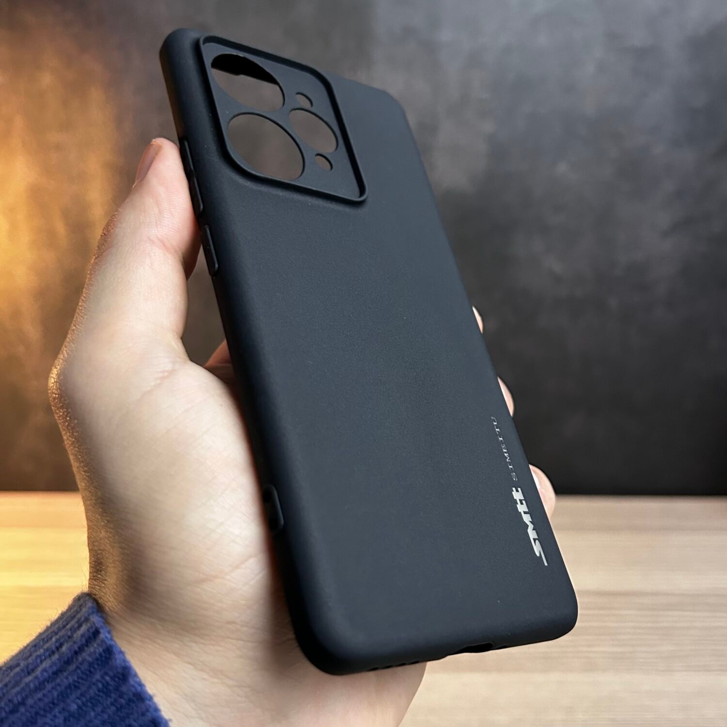 IMG_5730 Realme 15 - Coque en Silicone Noir Originale SIMEITU