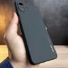 Galaxy A07 - Coque en Silicone Noir Originale SIMEITU