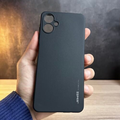 Galaxy A06 - Coque en Silicone Noir Originale SIMEITU