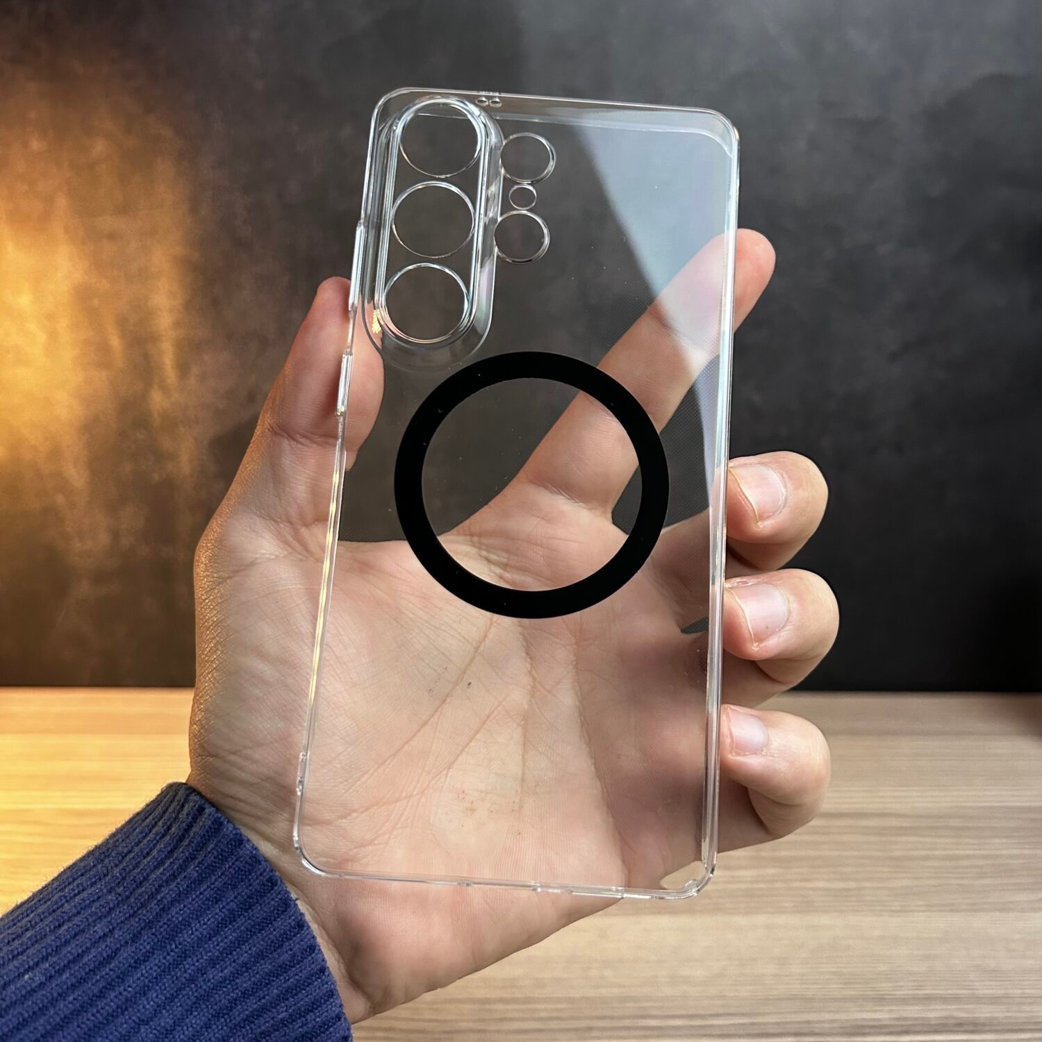 Galaxy S26 Ultra - Coque Magnétique Transparente Originale XUNDD Ultra -Thin Design