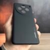 Vivo X100 - Coque en Silicone Noir Originale SIMEITU