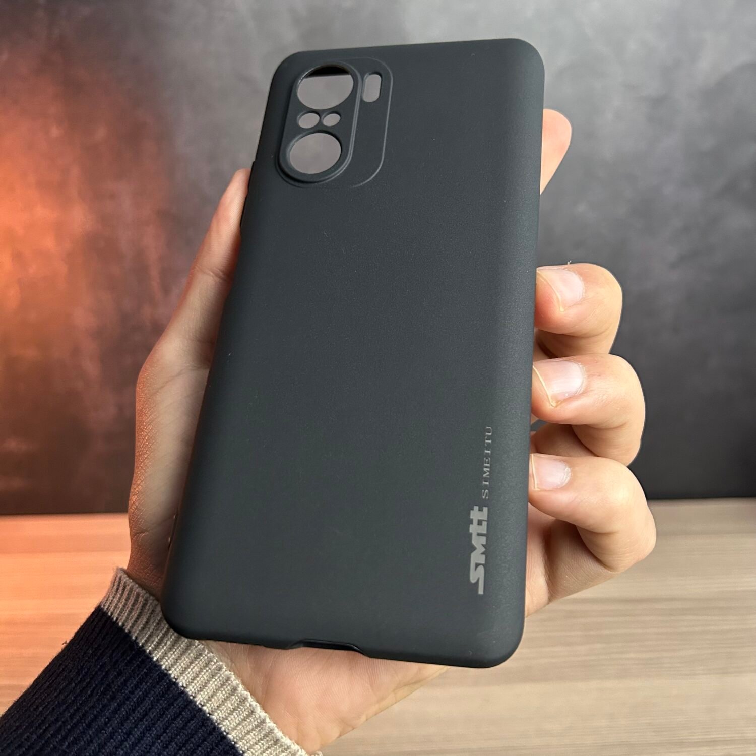 Redmi K40 | K40 Pro | K40 Pro Plus | Poco F3 - Coque en Silicone Noir Originale SIMEITU