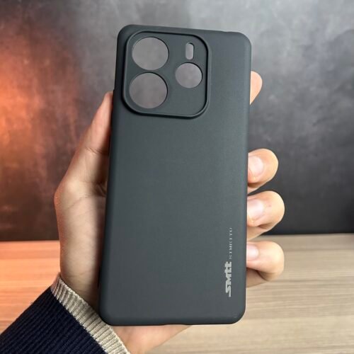 Redmi Note 14 5G - Coque en Silicone Noir Originale SIMEITU