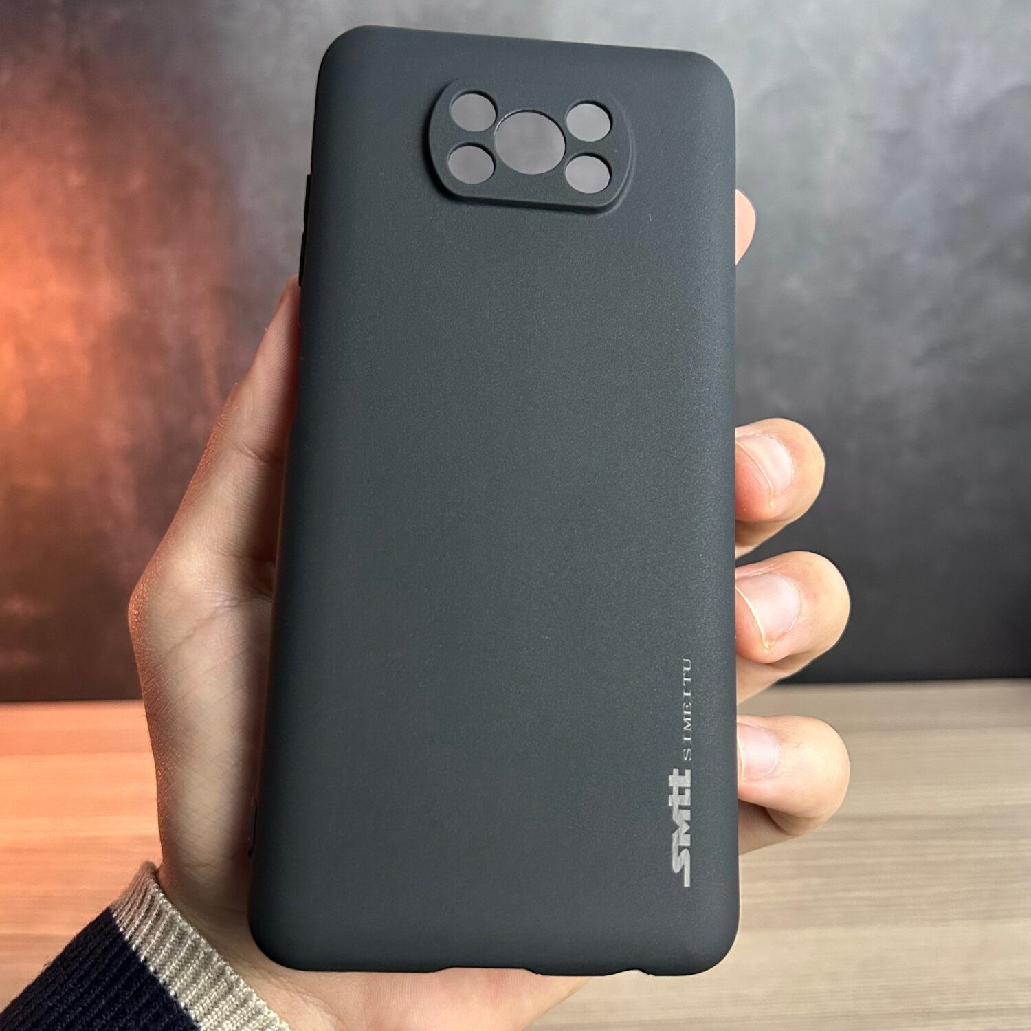 Poco X3 | X3 Pro - Coque en Silicone Noir Originale SIMEITU