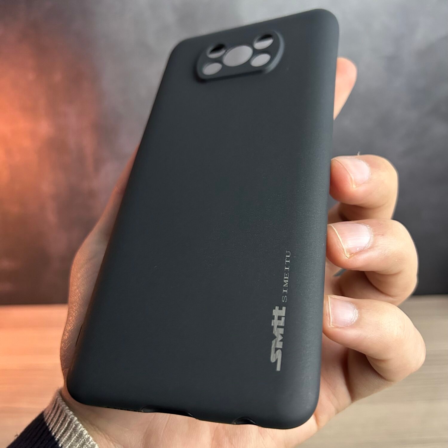 Poco X3 | X3 Pro - Coque en Silicone Noir Originale SIMEITU