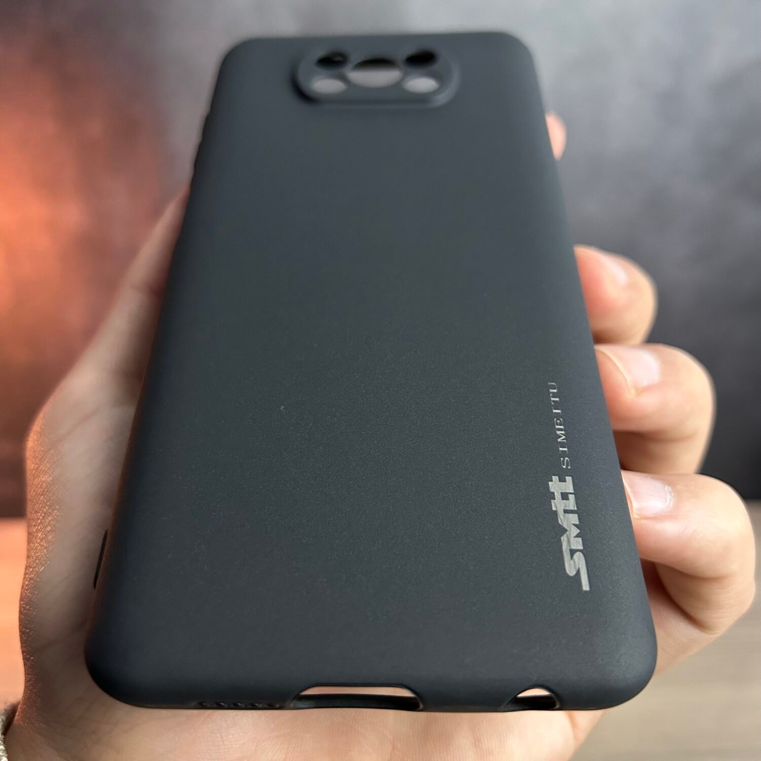 Poco X3 | X3 Pro - Coque en Silicone Noir Originale SIMEITU