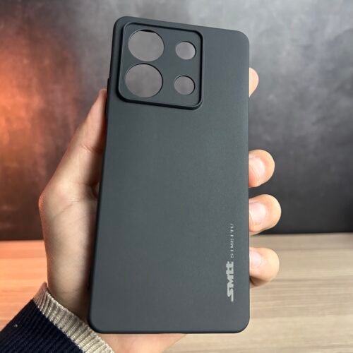 Redmi Note 13 5G - Coque en Silicone Noir Originale SIMEITU