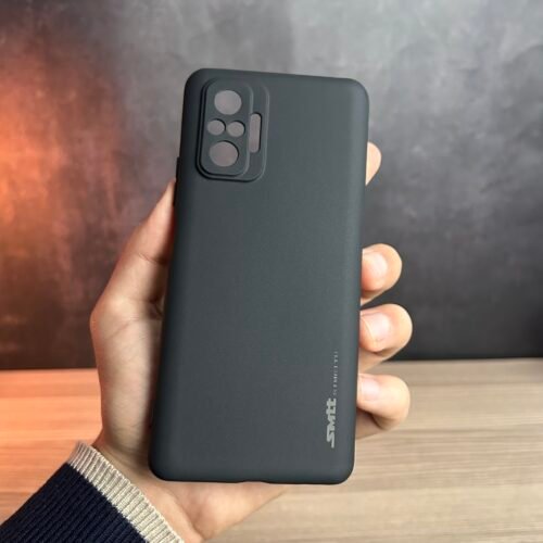 Redmi Note 10 Pro 4G - Coque en Silicone Noir Originale SIMEITU
