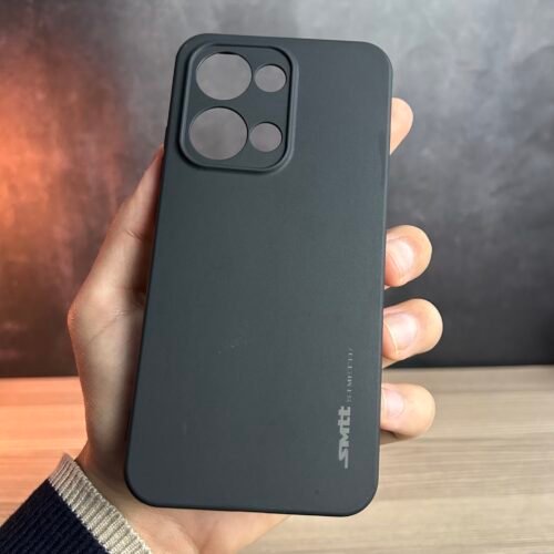 Oppo Reno 13 5G - Coque en Silicone Noir Originale SIMEITU