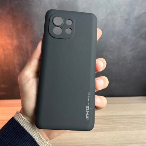 Xiaomi 11 - Coque en Silicone Noir Originale SIMEITU