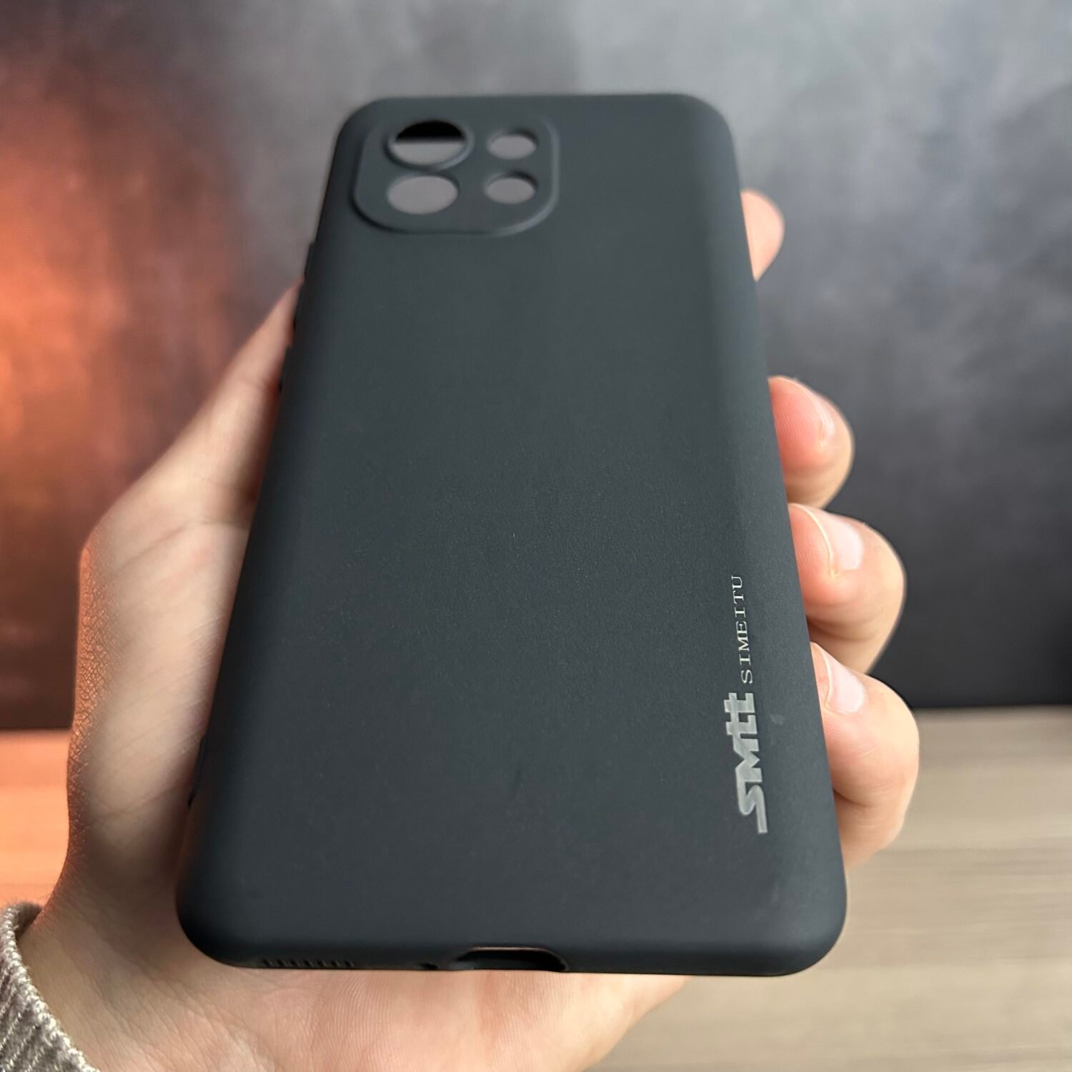 Xiaomi 11 - Coque en Silicone Noir Originale SIMEITU