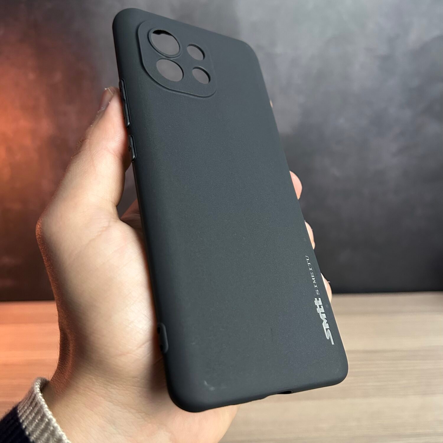 Xiaomi 11 - Coque en Silicone Noir Originale SIMEITU