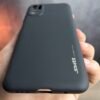 Redmi Note 10 5G - Coque en Silicone Noir Originale SIMEITU