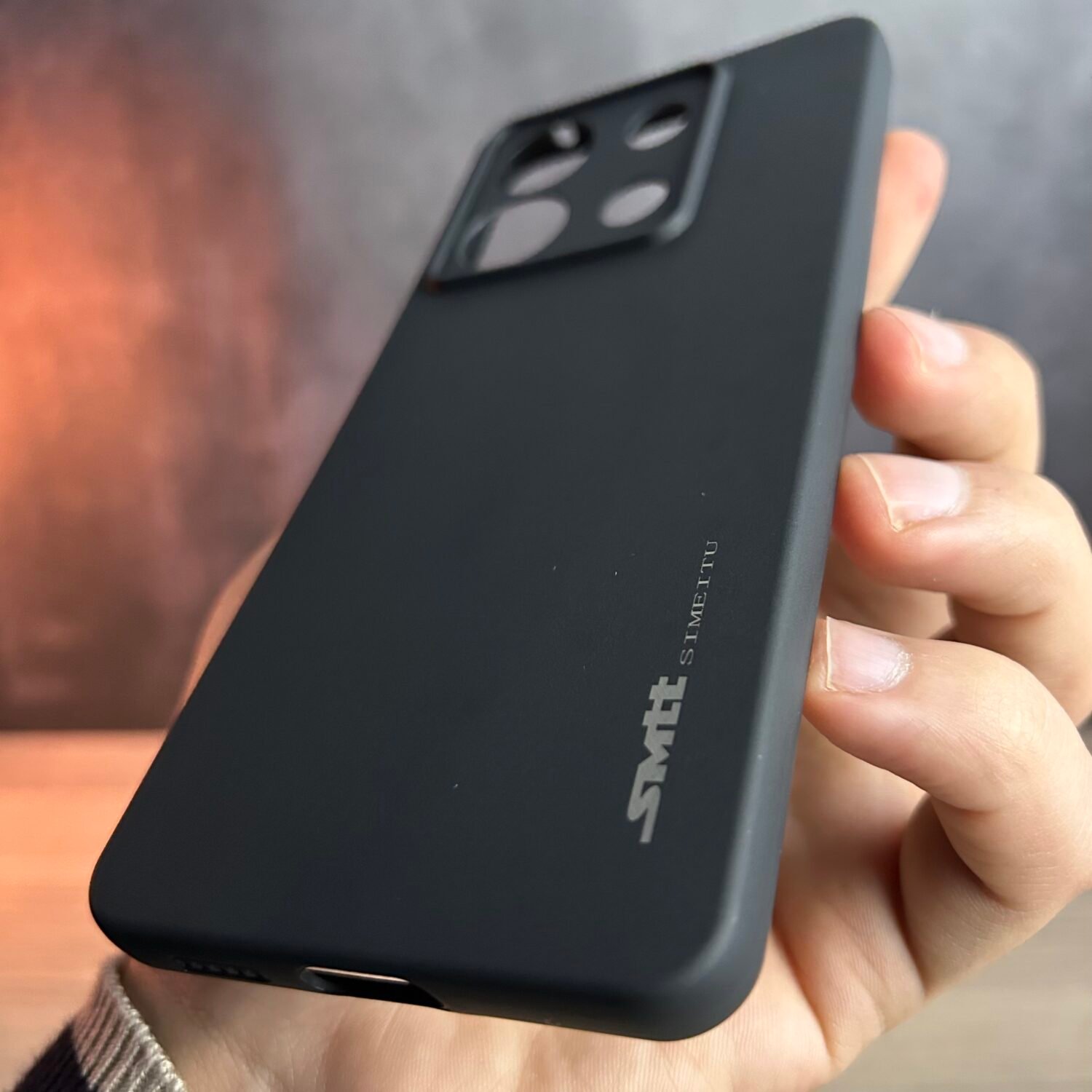 Poco X6 - Coque en Silicone Noir Originale SIMEITU