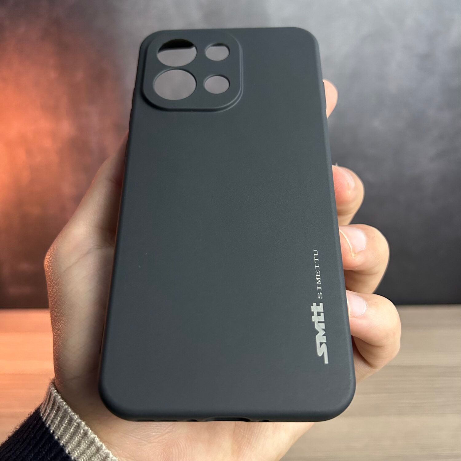 OnePlus 13T - Coque en Silicone Noir Originale SIMEITU