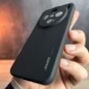 Vivo X200 Pro Mini - Coque en Silicone Noir Originale SIMEITU