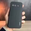 Pixel 9a - Coque en Silicone Noir Originale SIMEITU