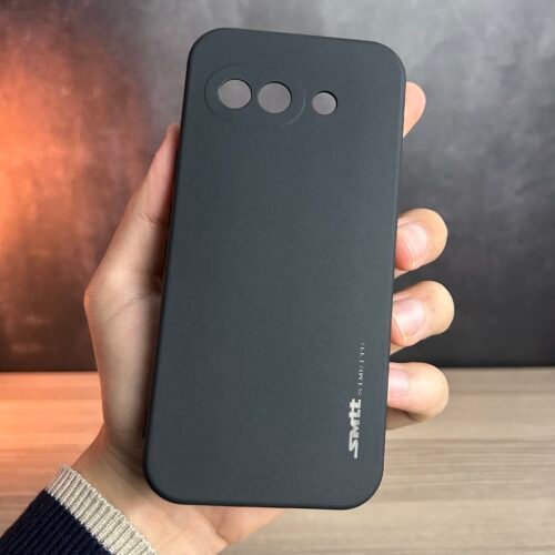 Pixel 9a - Coque en Silicone Noir Originale SIMEITU