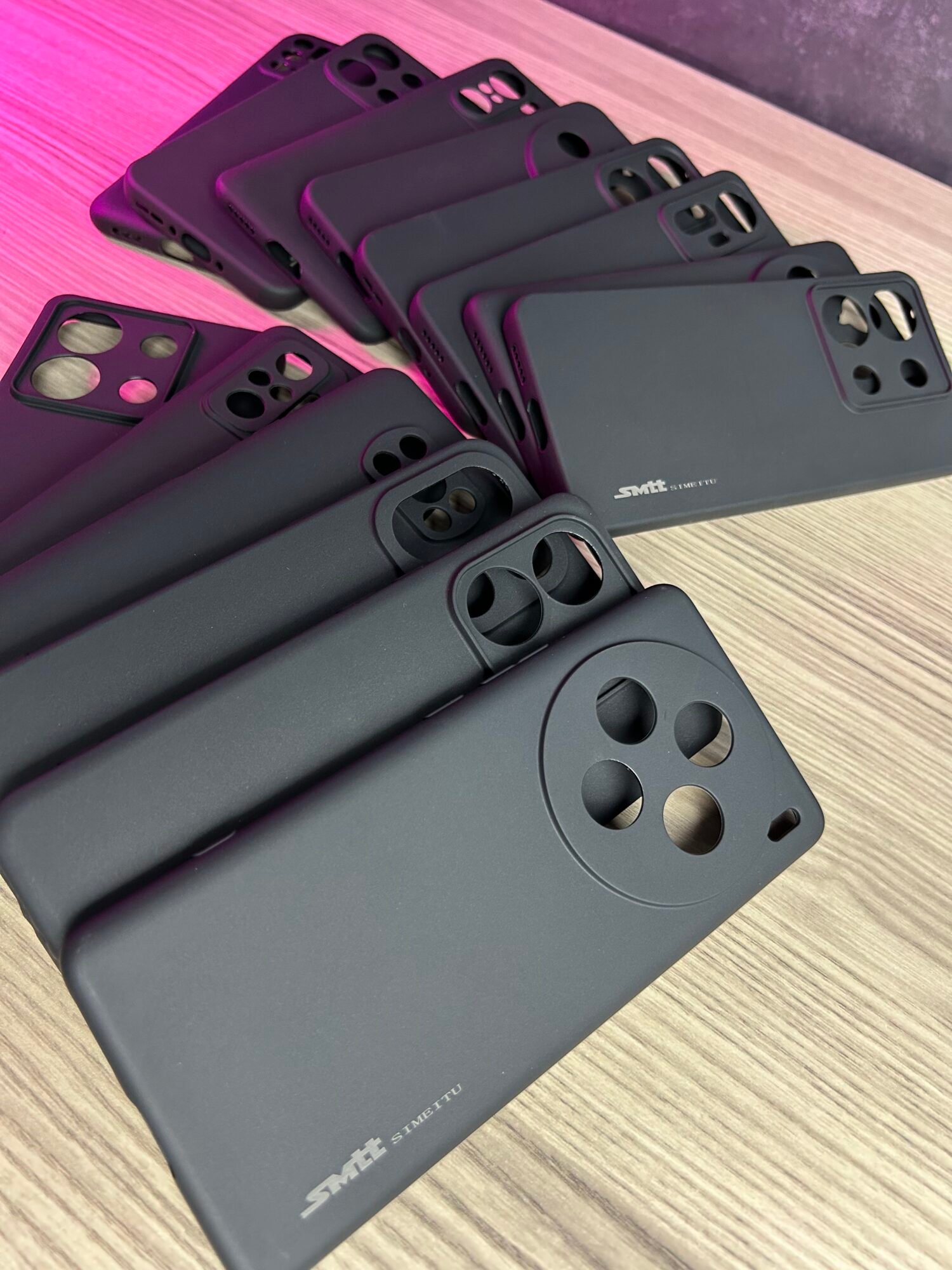 Coque en Silicone Noir Originale SIMEITU