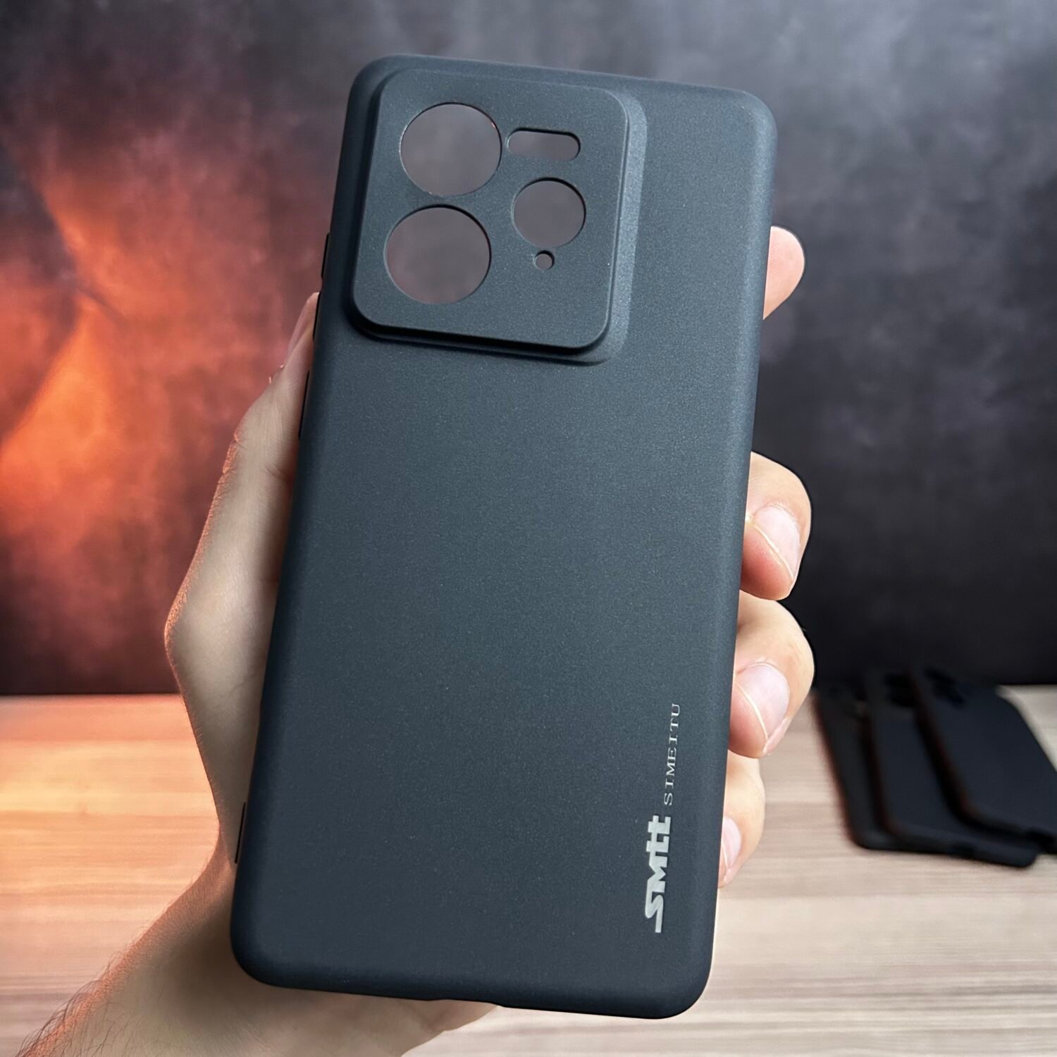 Realme GT 7 Pro- Coque en Silicone Noir Originale SIMEITU V1
