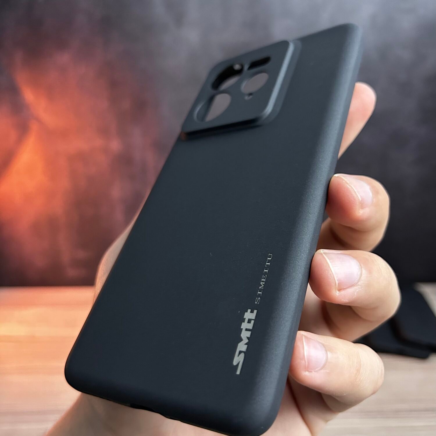Realme GT 7 Pro- Coque en Silicone Noir Originale SIMEITU V1