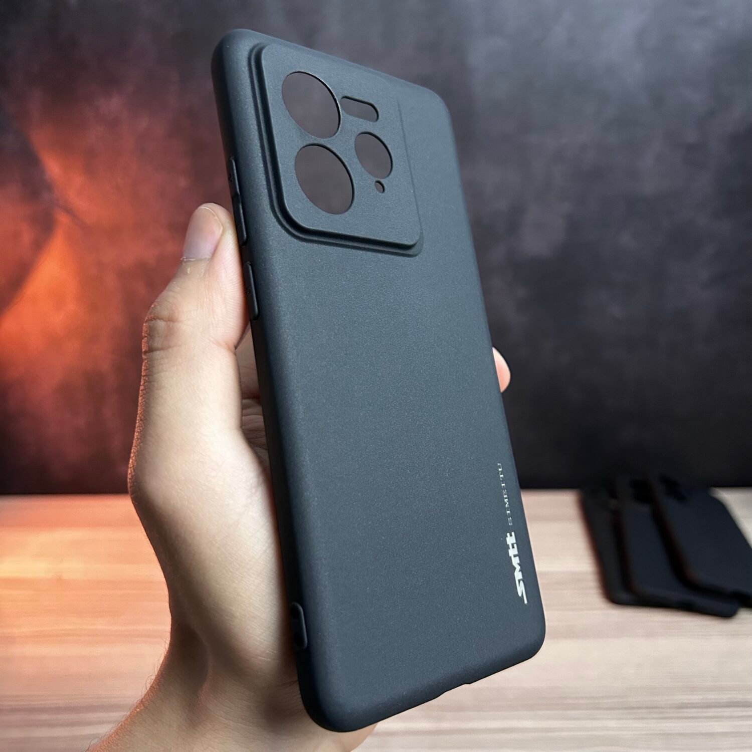 Realme GT 7 Pro- Coque en Silicone Noir Originale SIMEITU V1
