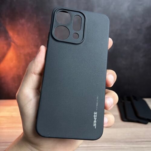 Oppo Reno 14 - Coque en Silicone Noir Originale SIMEITU