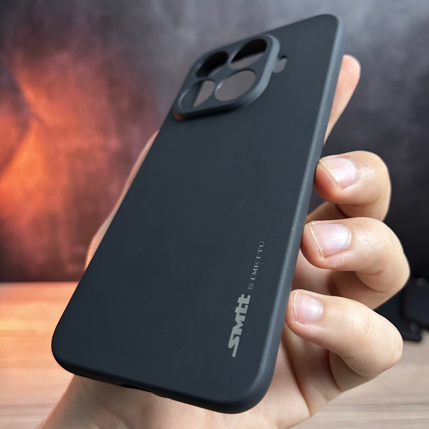 IMG_6479 Xiaomi 15T Pro- Coque en Silicone Noir Originale SIMEITU