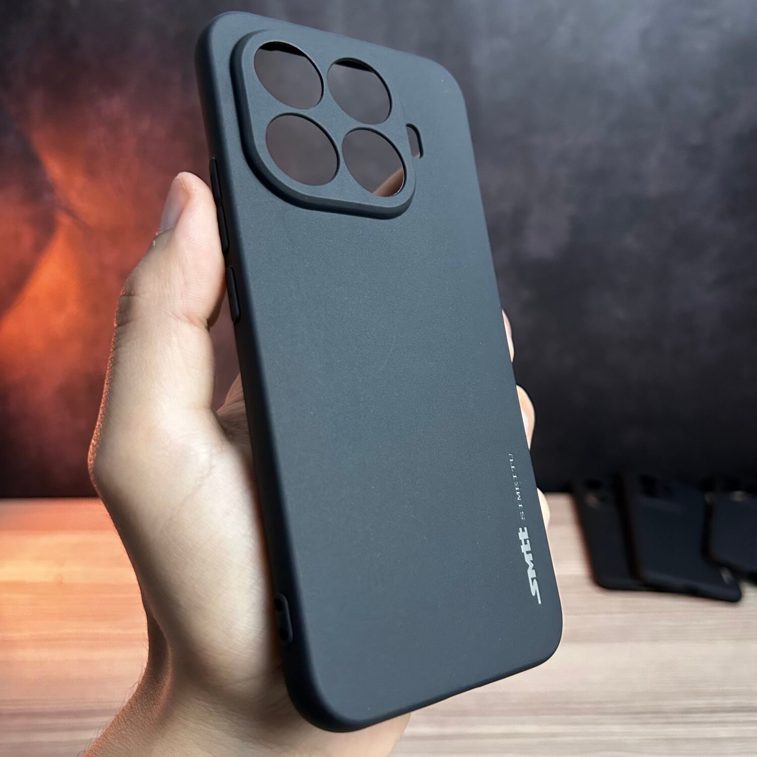 IMG_6480 Xiaomi 15T Pro- Coque en Silicone Noir Originale SIMEITU
