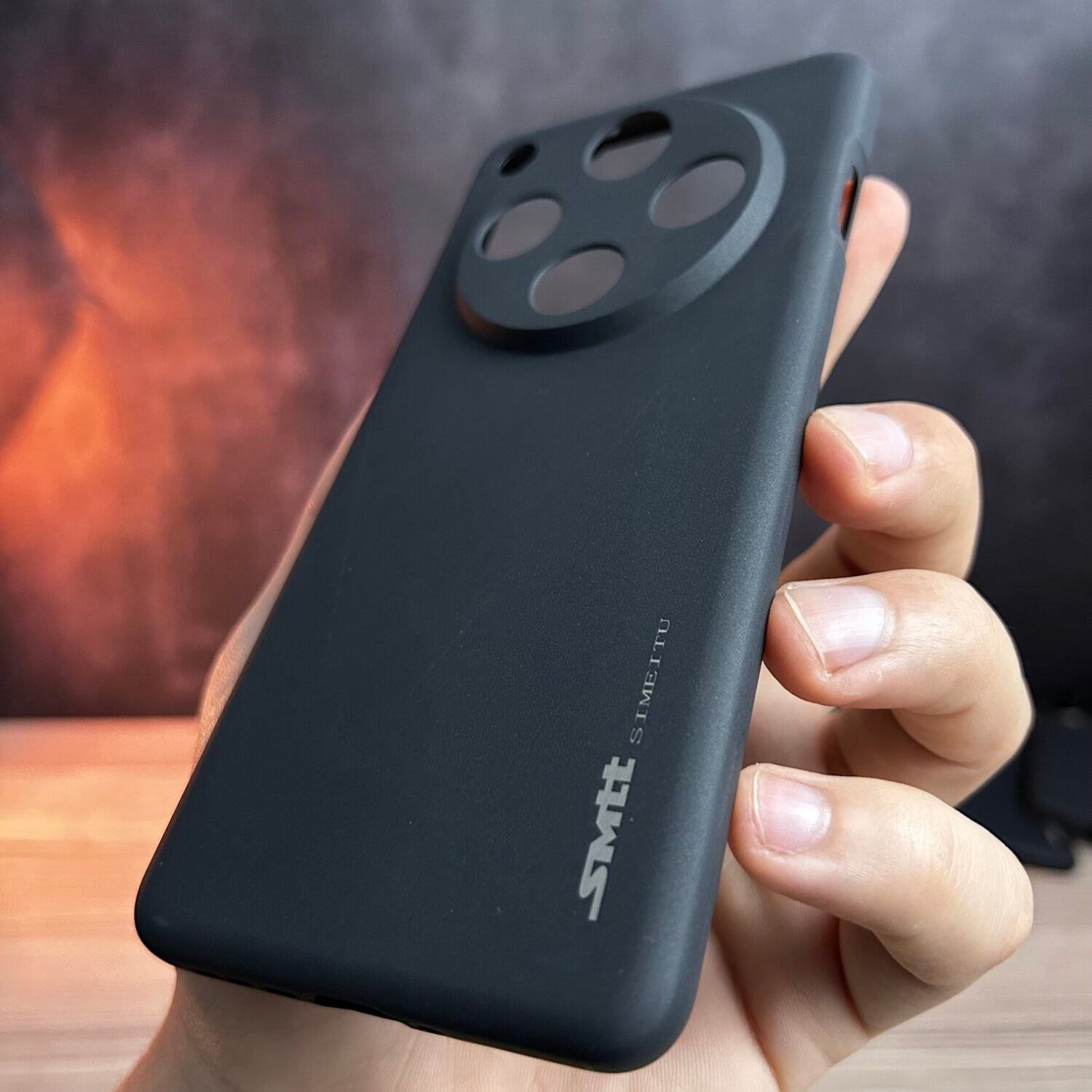 Oppo Find X8 Pro - Coque en Silicone Noir Originale SIMEITU V1