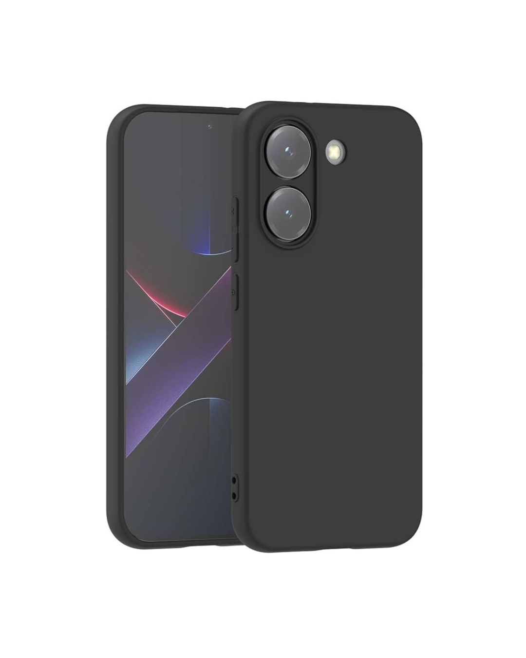 Poco X8 Pro - Coque en Silicone Noir Originale SIMEITU