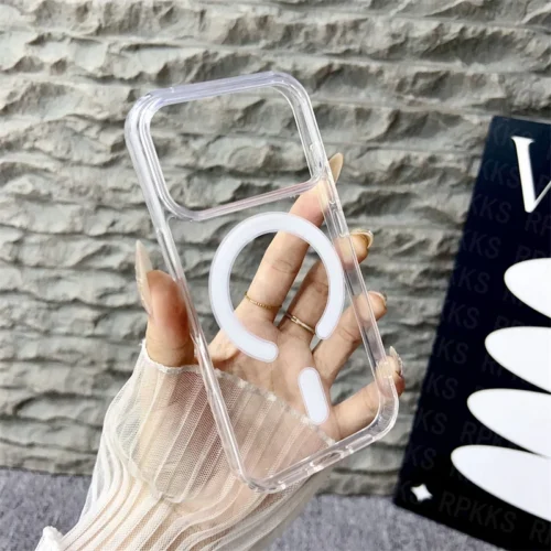 iPhone 17 Pro - Coque Transparente Magsafe