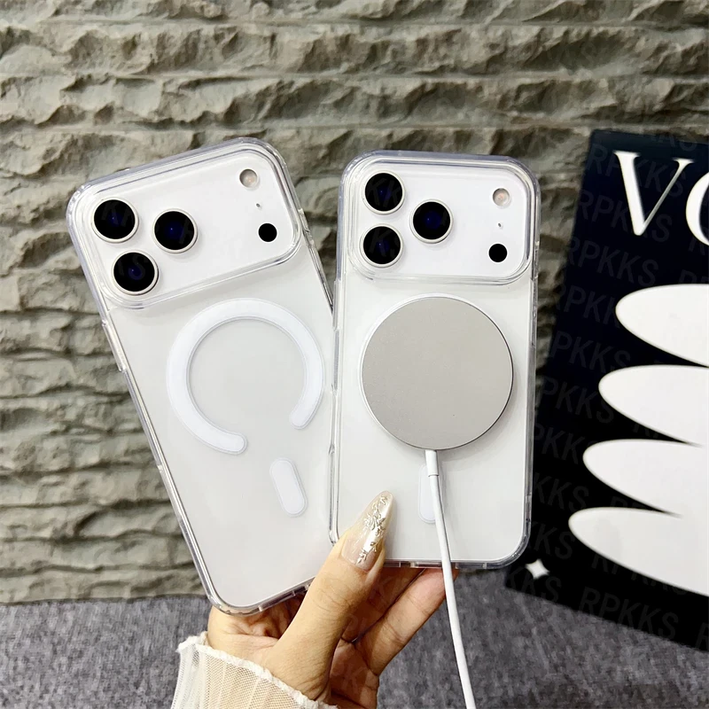 iPhone 17 Pro - Coque Transparente Magsafe