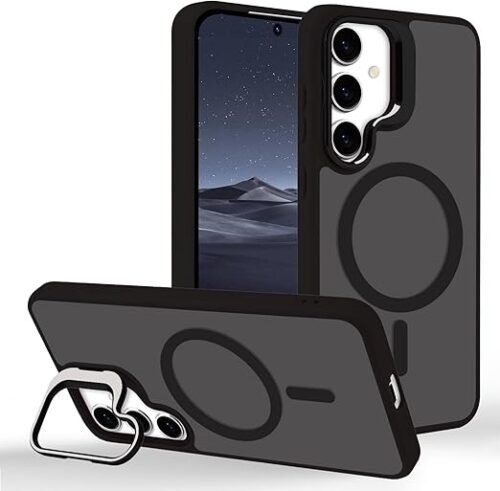 61+8aQH6RHL._AC_SX522_ (2) Galaxy S24 | Galaxy S25 - Coque Haut de Gamme Magnétique Avec Support