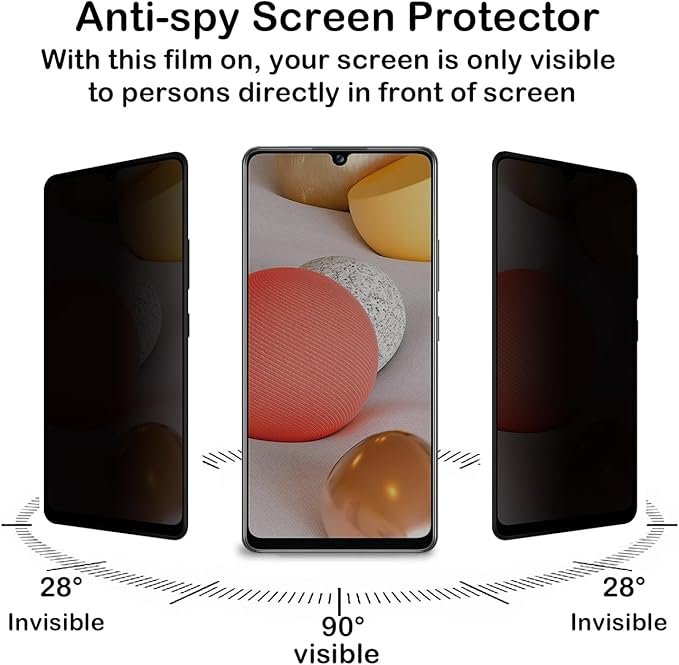 Galaxy A42 | Galaxy M42 – Protection d’Ecran Anti-Espion En Verre ( Privacy Glass )