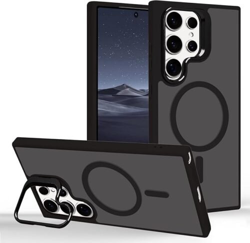 Galaxy S23 Ultra - Coque Haut de Gamme Magnétique Avec Support