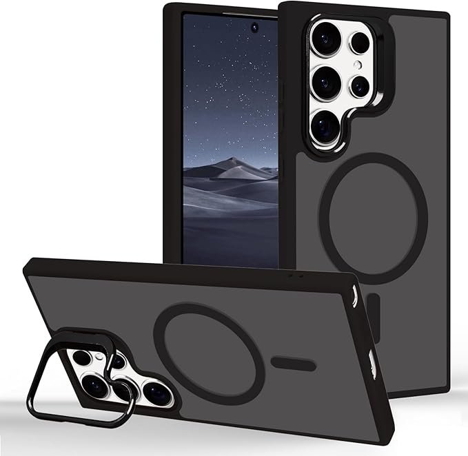 Galaxy S23 Ultra - Coque Haut de Gamme Magnétique Avec Support
