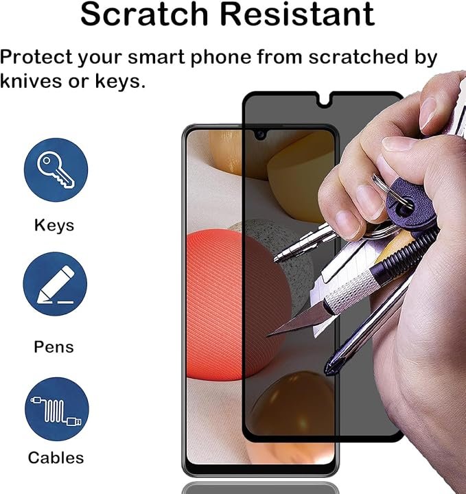 Galaxy A42 | Galaxy M42 – Protection d’Ecran Anti-Espion En Verre ( Privacy Glass )