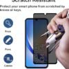 Galaxy A34 - Protection d'Ecran Anti-Espion En Verre ( Privacy Glass )