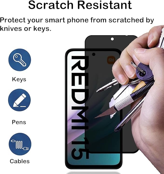 71KemN4J4qL._AC_SX679_ Redmi 15 5G/4G - Protection d’Ecran Anti-Espion En Verre ( Privacy Glass )