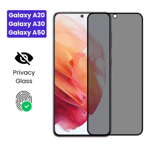 Galaxy A20 | Galaxy A30 | Galaxy A50 - Protection d’Ecran Anti-Espion En Verre ( Privacy Glass )