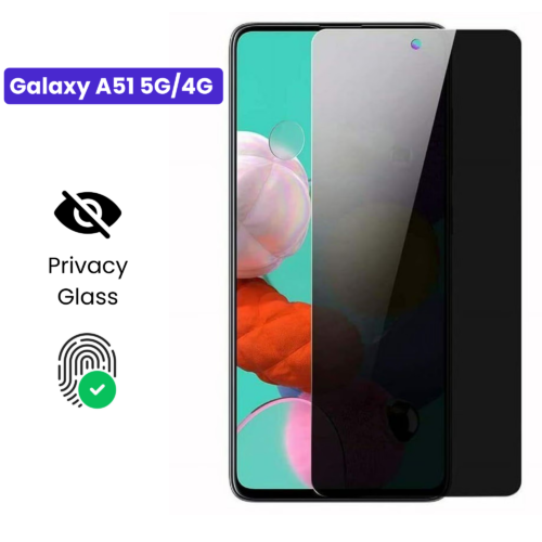Galaxy A24 5G Galaxy A25 5G (24) Galaxy A51 5G/4G - Protection d’Ecran Anti-Espion En Verre ( Privacy Glass )