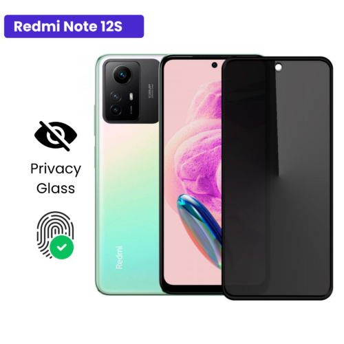 Redmi Note 12S - Protection d’Ecran Anti-Espion En Verre ( Privacy Glass )
