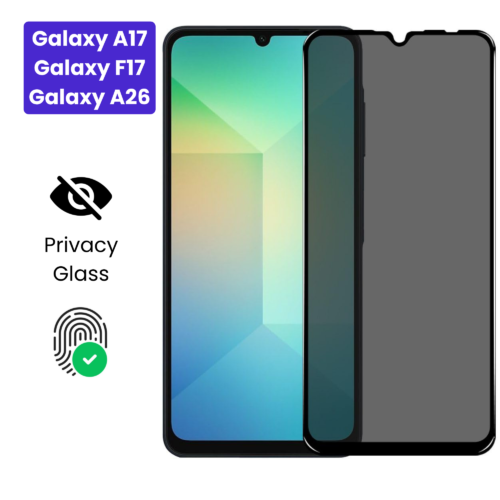 Galaxy A17 | Galaxy F17 | Galaxy A26 - Protection d'Ecran Anti-Espion En Verre ( Privacy Glass )