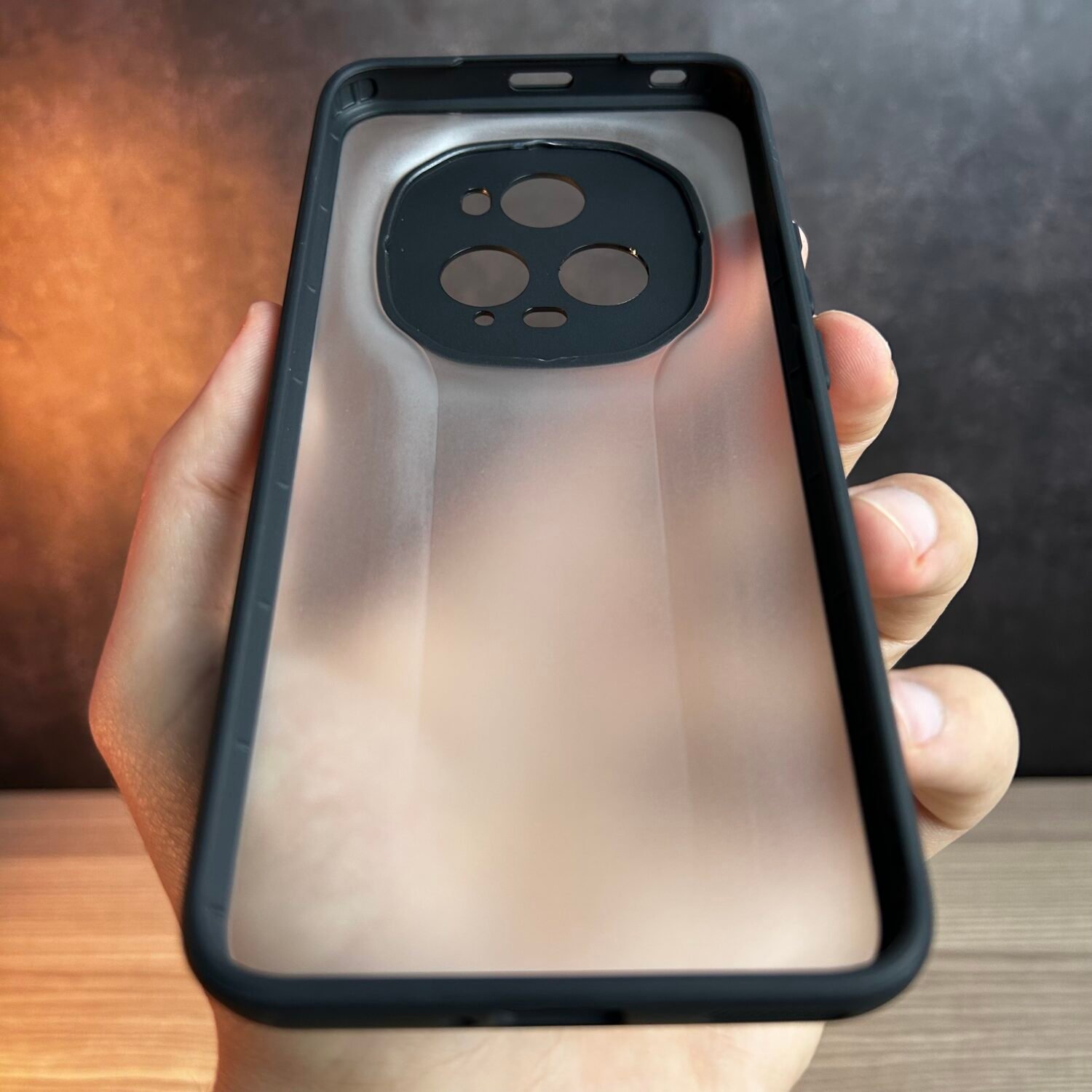 IMG_6578 Honor Magic 5 Pro - Coque Transparente avec Dos Opaque