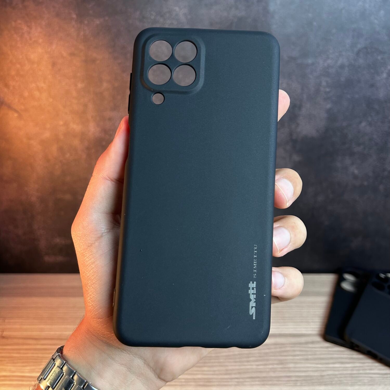 IMG_6644 Galaxy M33 - Coque en Silicone Noir Originale SIMEITU